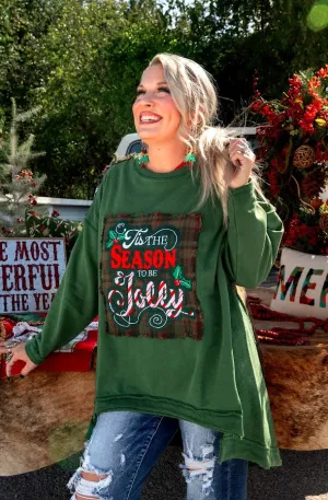124-104 - OVERSIZED CHRISTMAS SWEATSHIRT