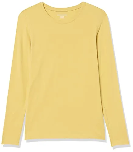 Amazon Essentials Women's Classic-Fit Long-Sleeve Crewneck T-Shirt (Available in Plus Size)