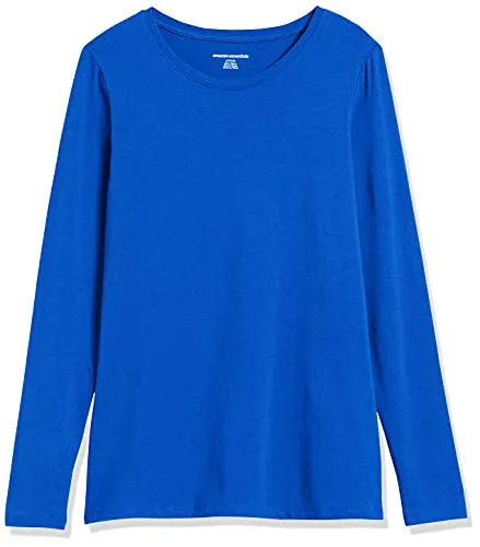 Amazon Essentials Women's Classic-Fit Long-Sleeve Crewneck T-Shirt (Available in Plus Size)