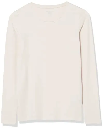Amazon Essentials Women's Classic-Fit Long-Sleeve Crewneck T-Shirt (Available in Plus Size)