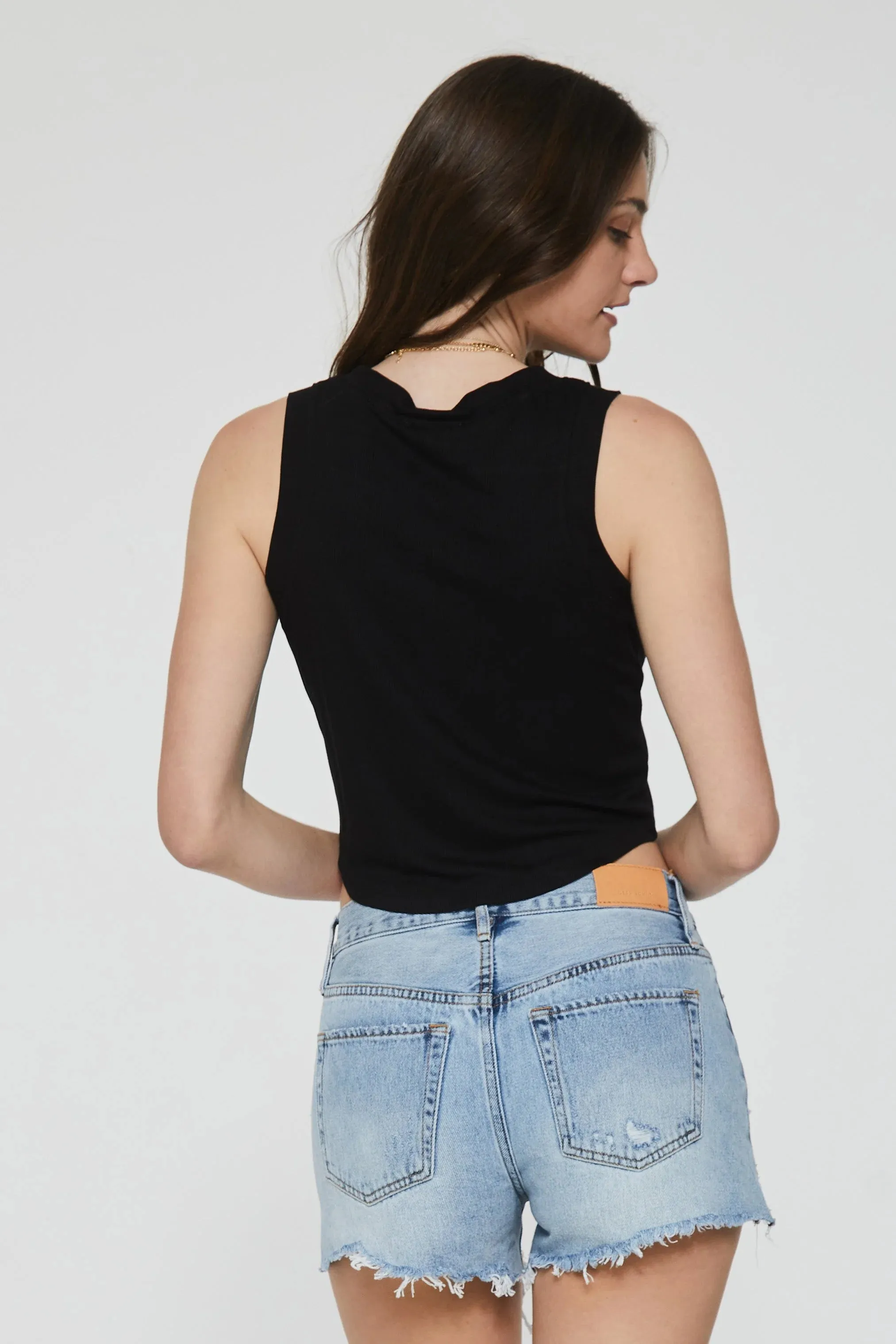 Baby Cleo Ribbed Tank