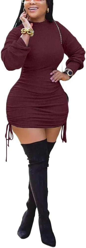 BFFBABY Satin Dress for Women Sexy Sleeveless Adjustable Spaghetti Strap Backless Ruched Cocktail Midi Dresses Party Clubwear