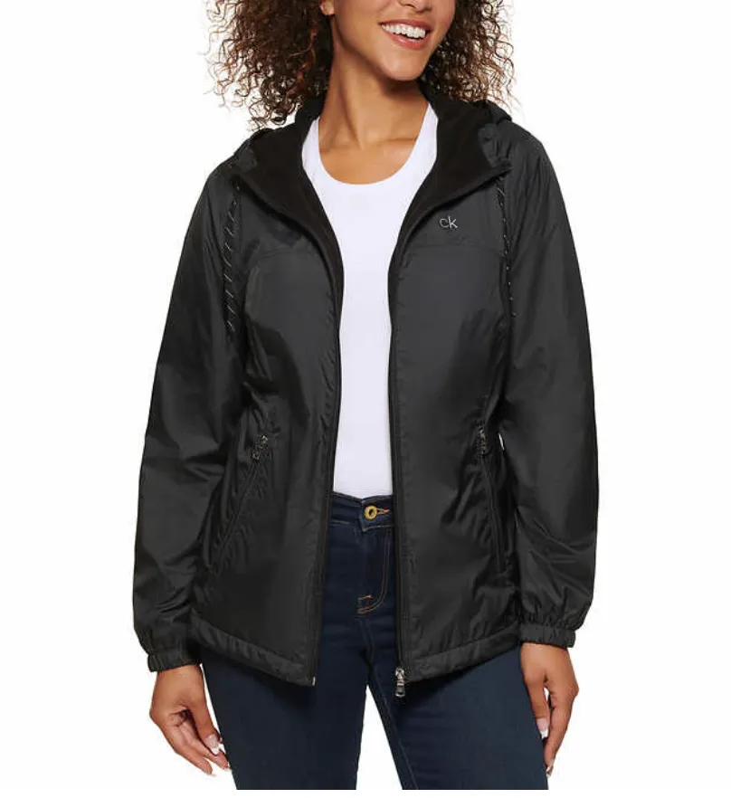 Calvin Klein Women's Zip Front Windbreaker