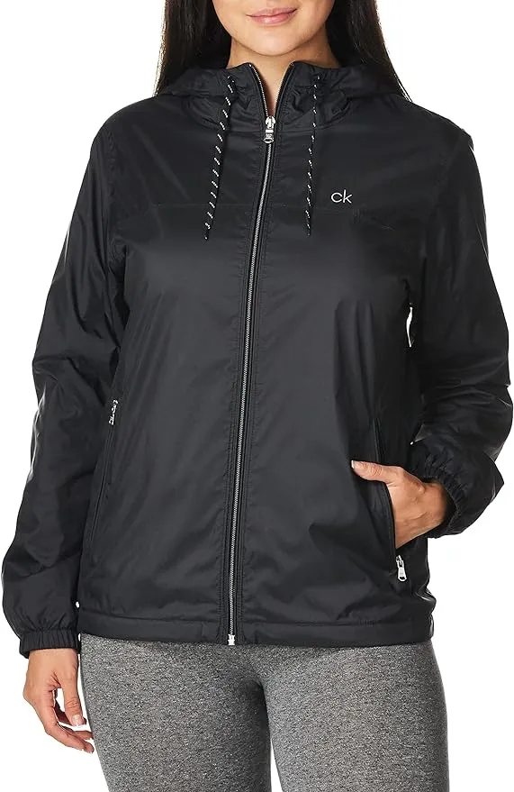 Calvin Klein Women's Zip Front Windbreaker