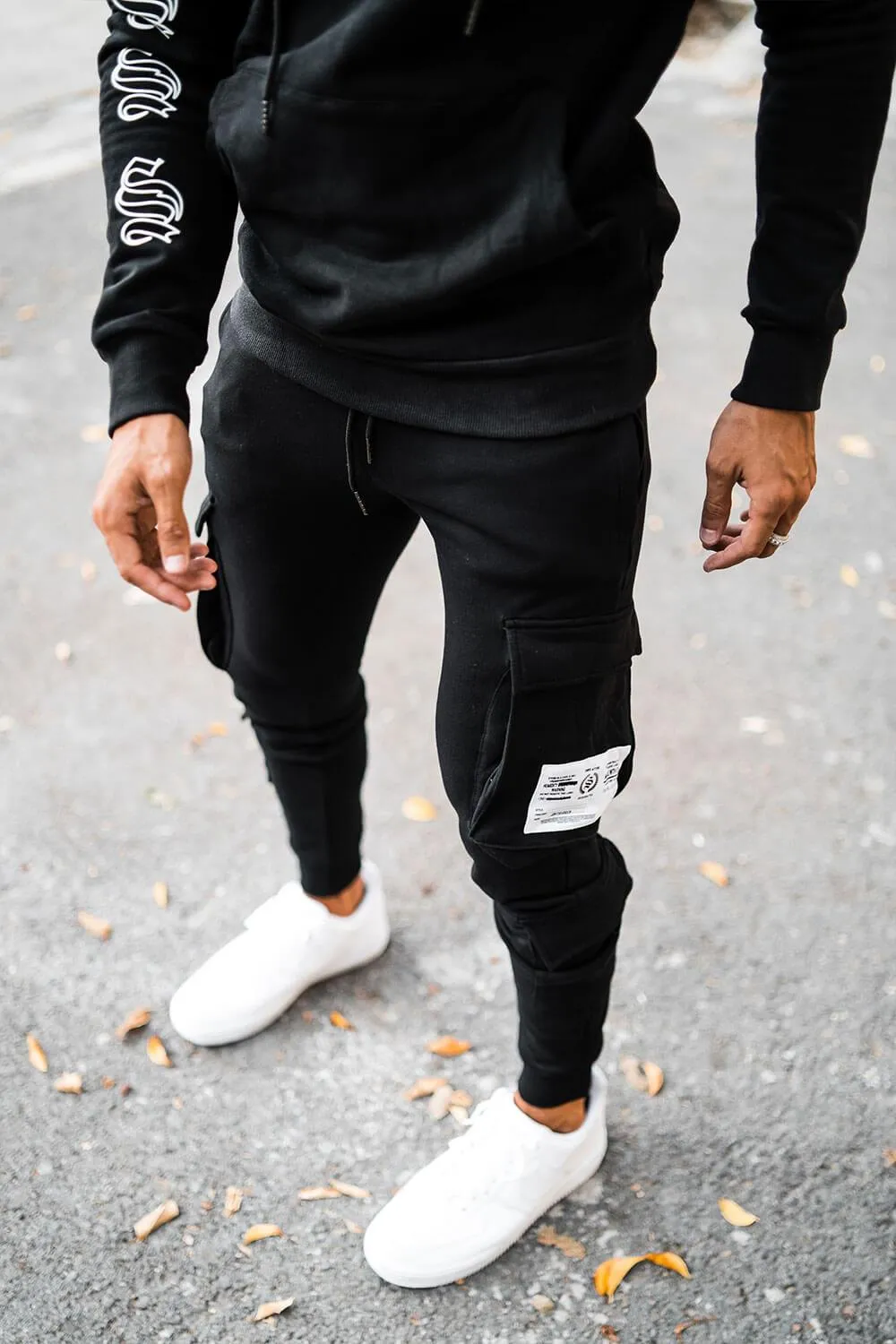 Cargo Utility Joggers - Black