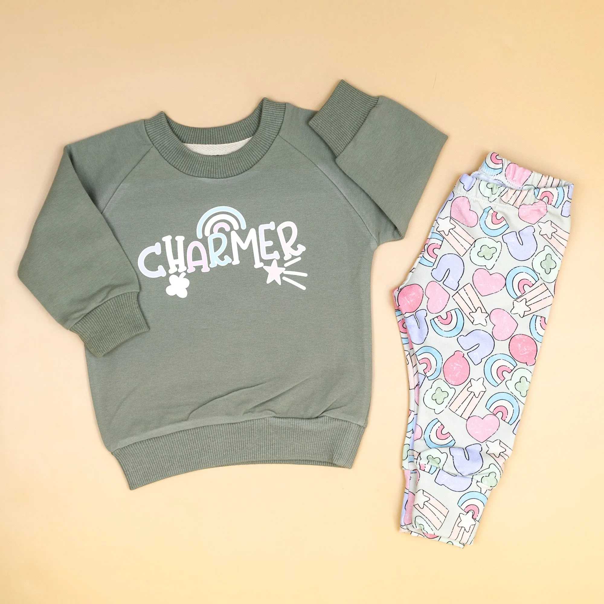 Charmer | Light Olive Sweatshirt