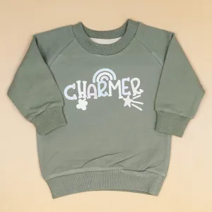 Charmer | Light Olive Sweatshirt