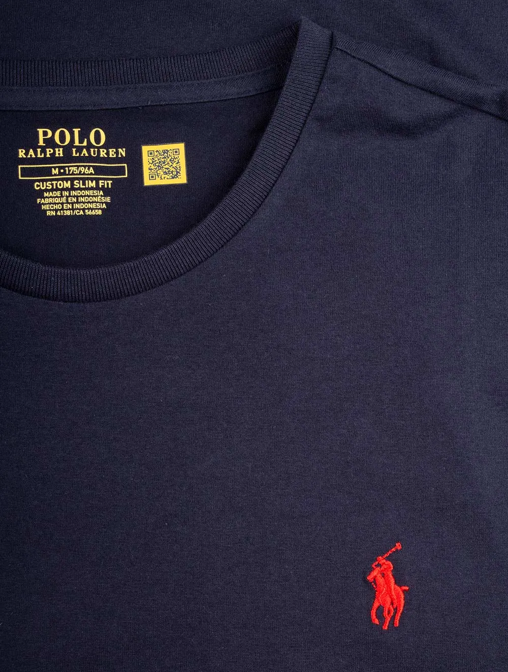 Crew Neck Short Sleeve T-Shirt Ink