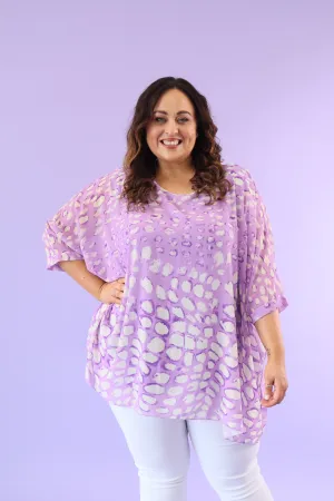 Dina Blouse in Purple
