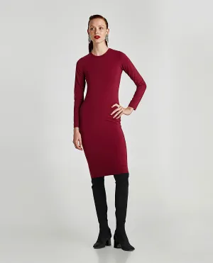 Double-breasted wool coat