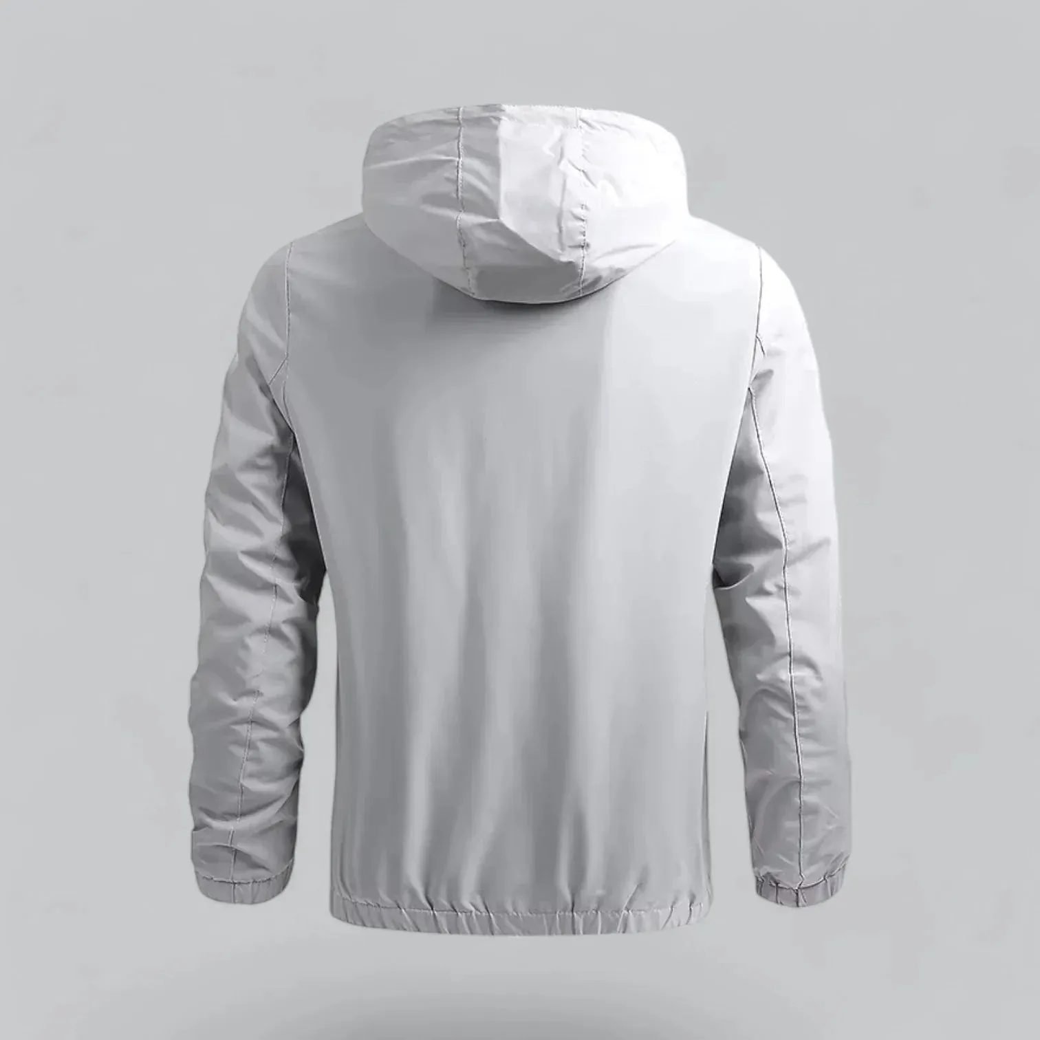 Durable Men's Hooded Windbreaker