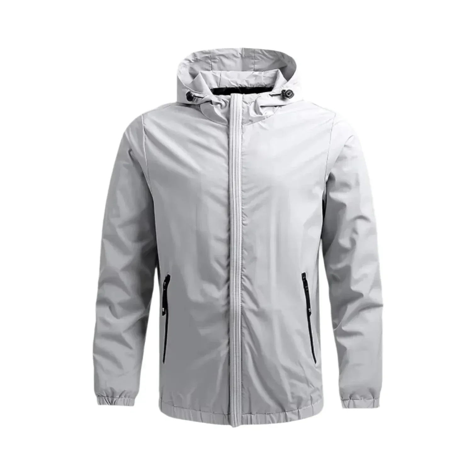 Durable Men's Hooded Windbreaker