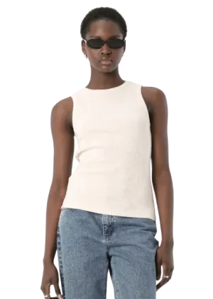 Elka Collective Nola Tank - White Marle