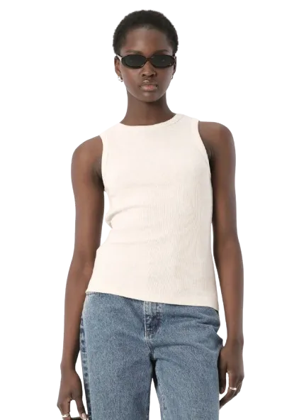 Elka Collective Nola Tank - White Marle