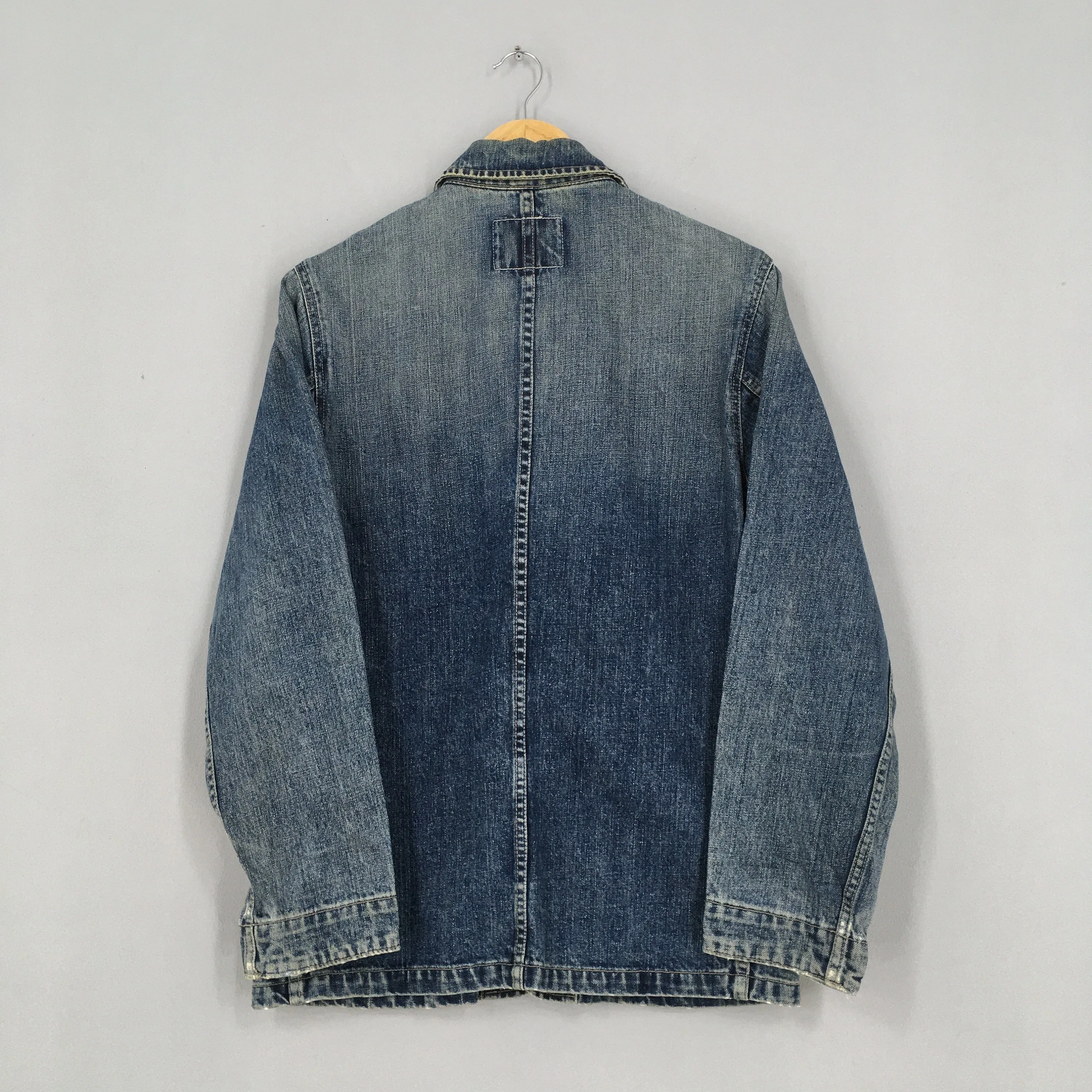 Gap Denim Worker Faded Blue Jacket Small