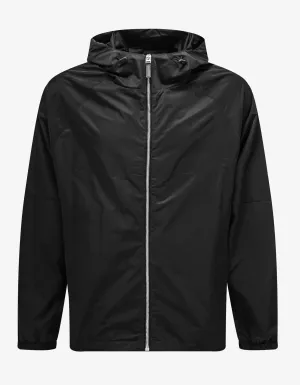 Givenchy Black Logo Nylon Windbreaker