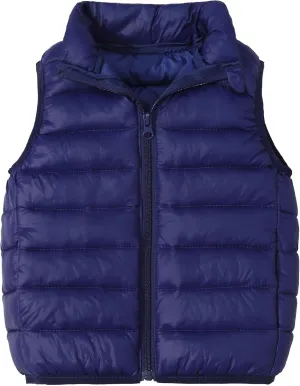 Happy Cherry Kids Boys Girls Lightweight Winter Vest Quilted Puffer Sleeveless Jacket Down Outwear