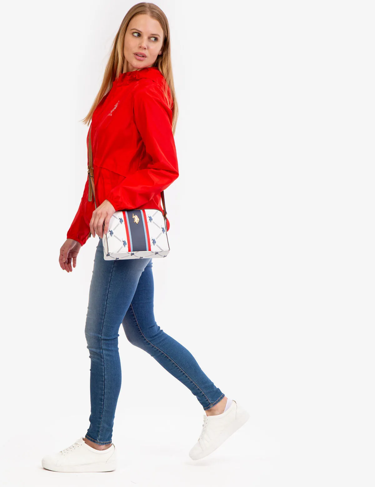 HOODED ZIP FRONT WINDBREAKER