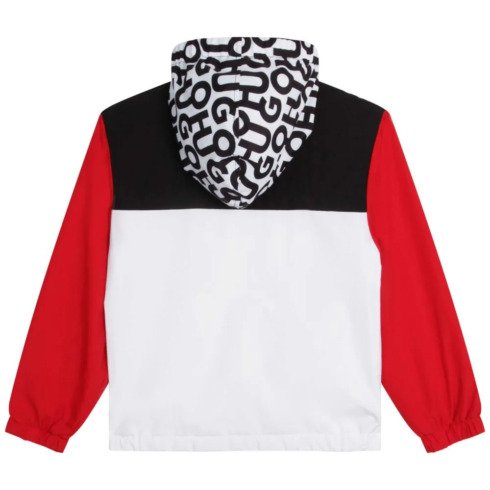 Hugo Kids Boys Hooded Windbreaker