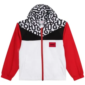 Hugo Kids Boys Hooded Windbreaker