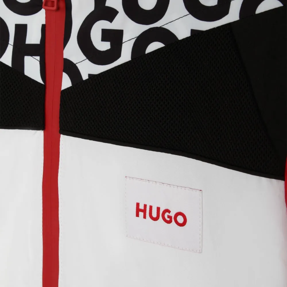 Hugo Kids Boys Hooded Windbreaker