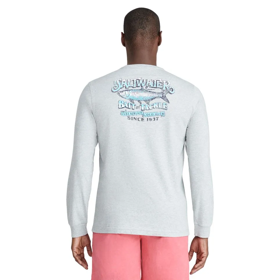 IZOD Mens Graphic Long Sleeve T-Shirt