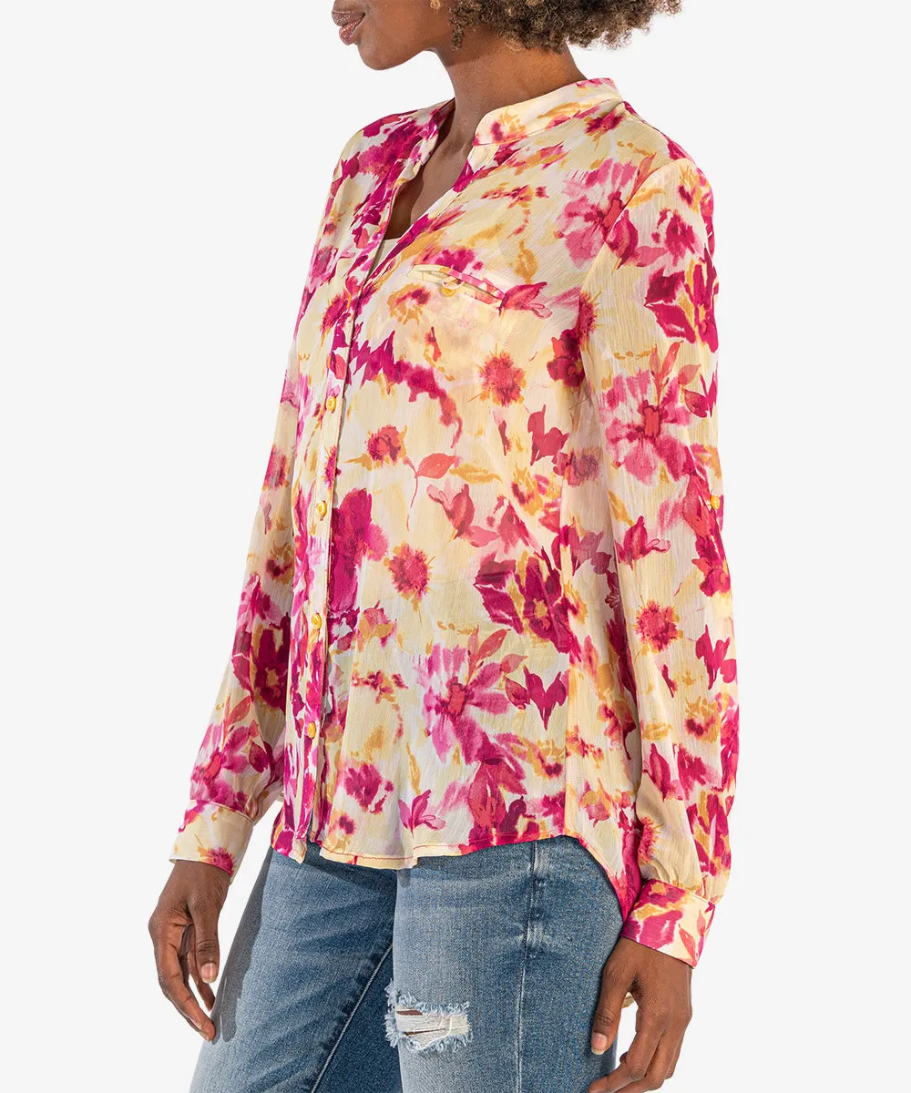 Jasmine Chiffon Blouse - Final Sale