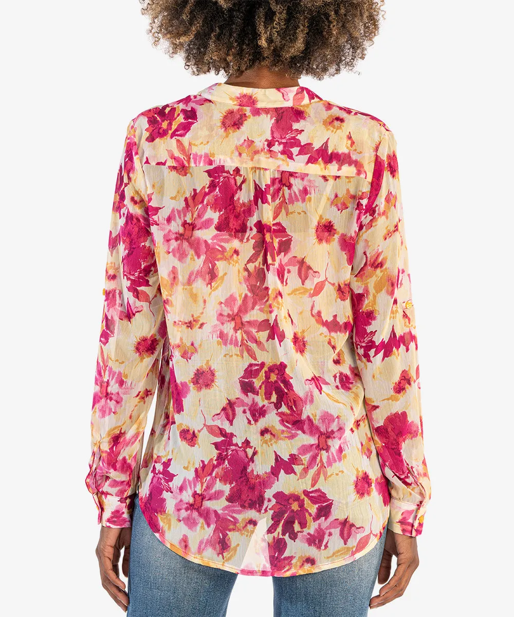 Jasmine Chiffon Blouse - Final Sale