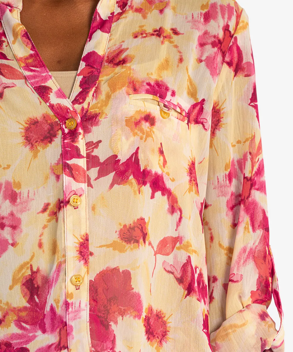 Jasmine Chiffon Blouse - Final Sale