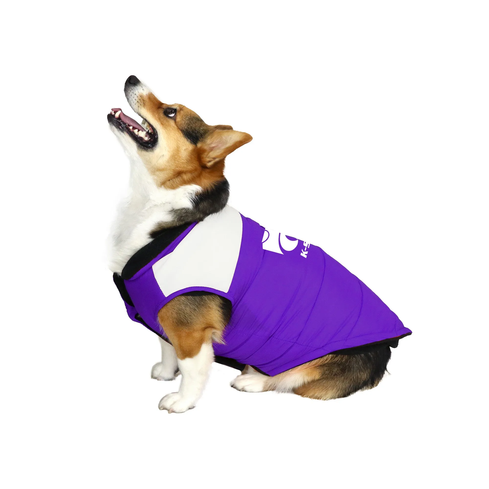 Kansas State University Pet Parka Puff Vest