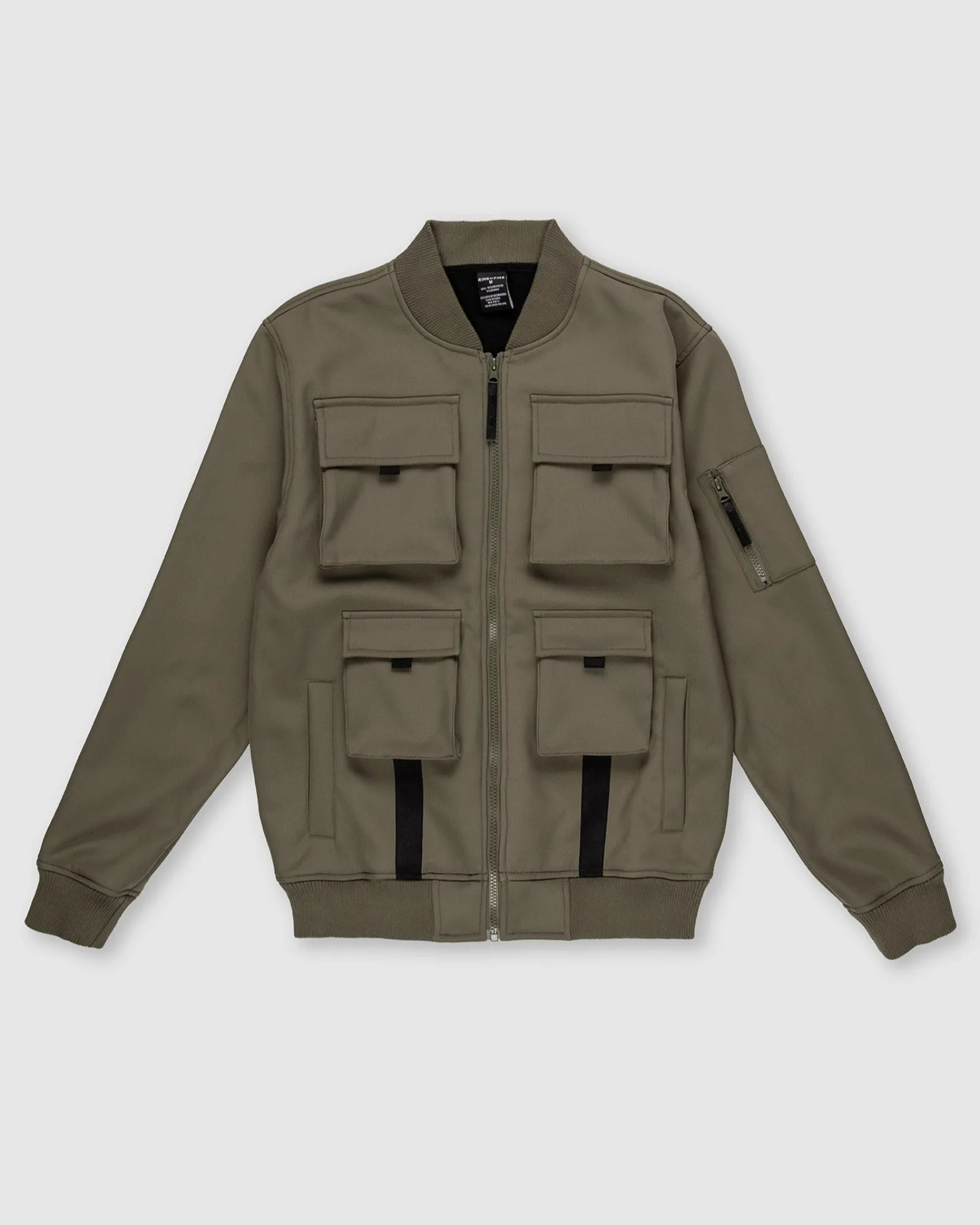 MEN'S ELNATHAN FLEECE UTILITY BOMBER JACKET