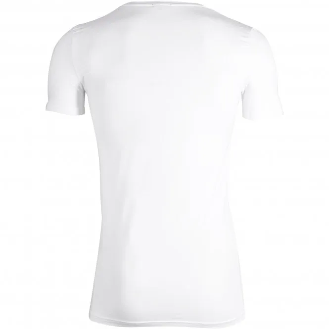 Micromodal Stretch Crew-Neck T-Shirt, White