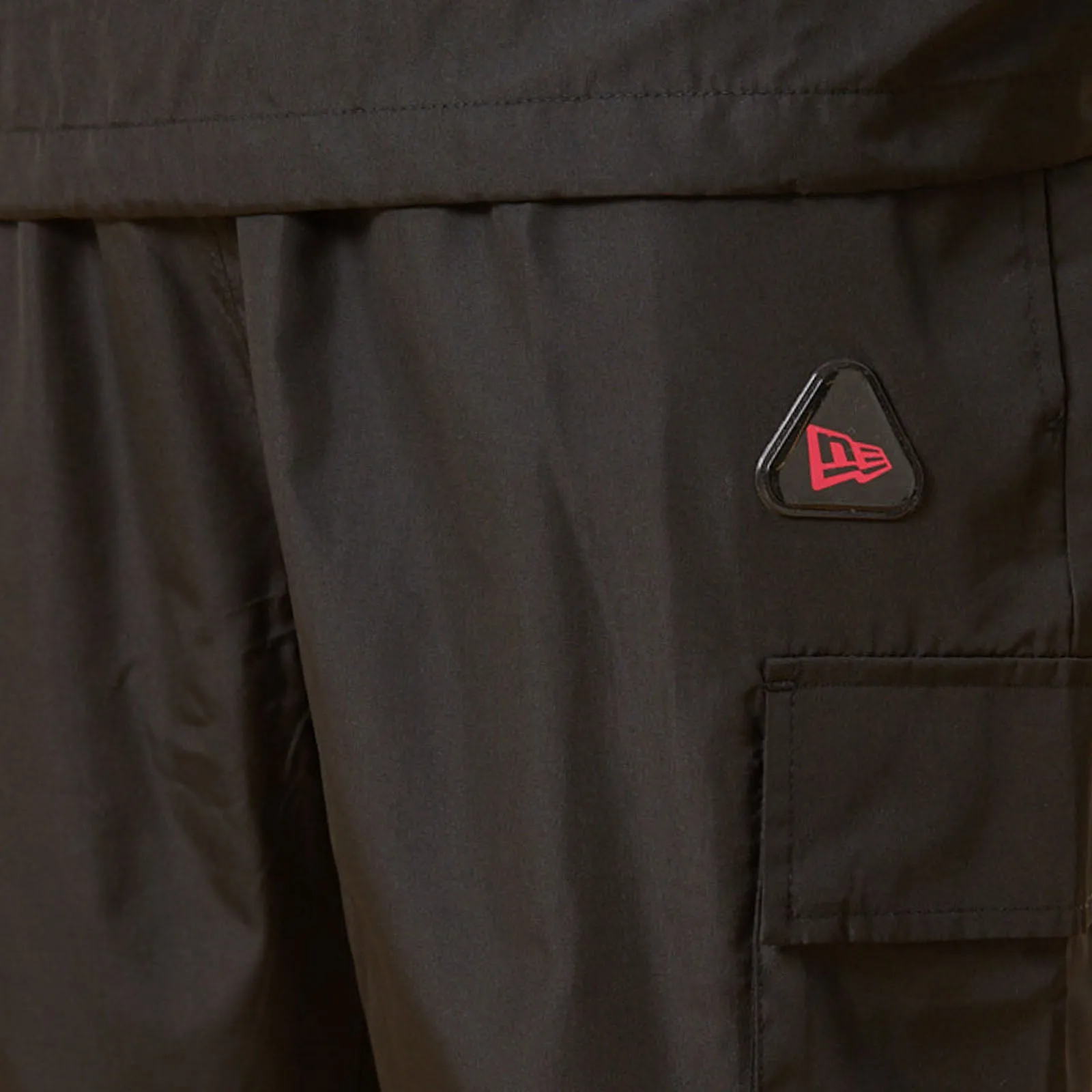 New Era Mens Neon Utility Cargo Pants - Black