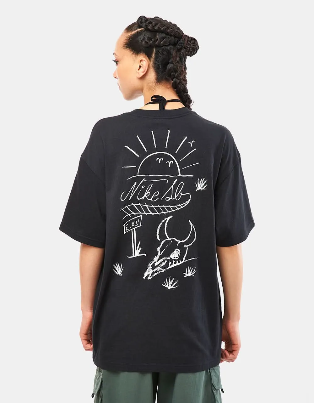 Nike SB M90 Train Moniker T-Shirt - Black