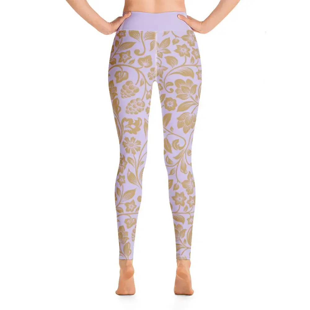 "Floral Lace" Collection - Yoga Leggings