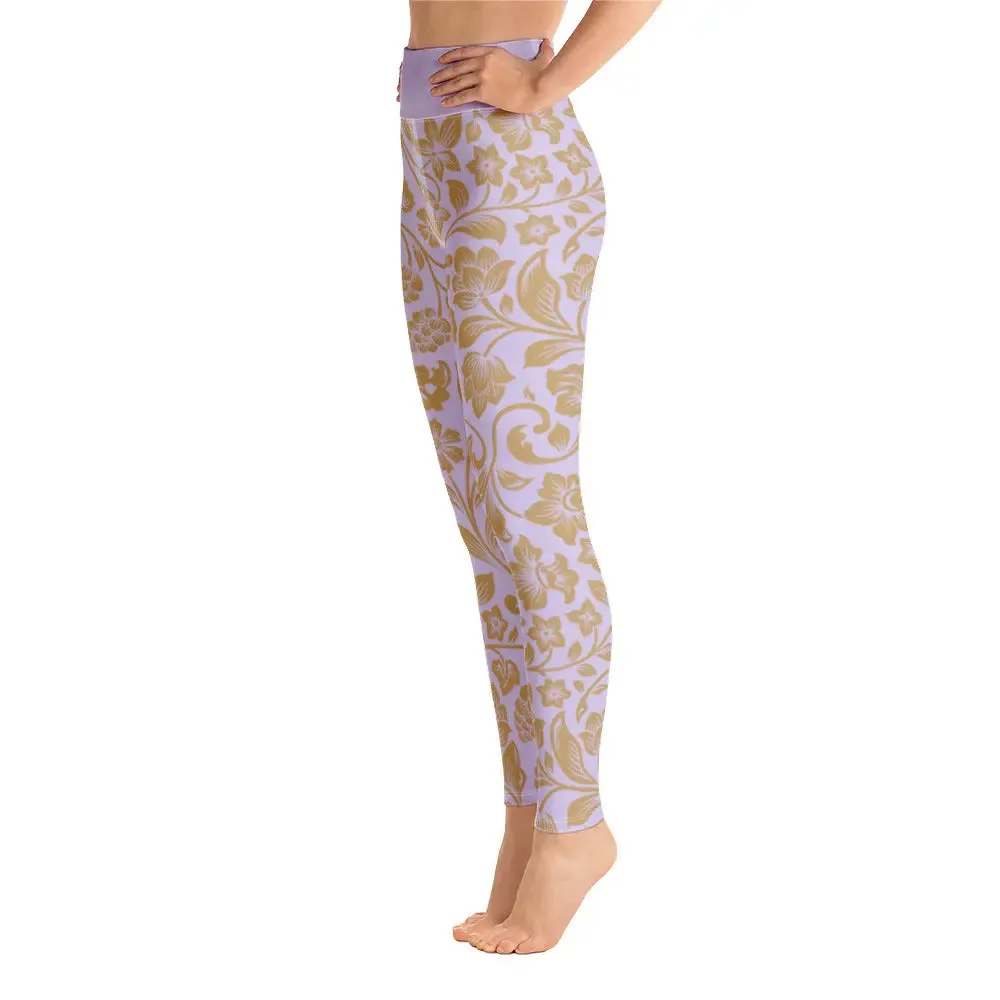 "Floral Lace" Collection - Yoga Leggings