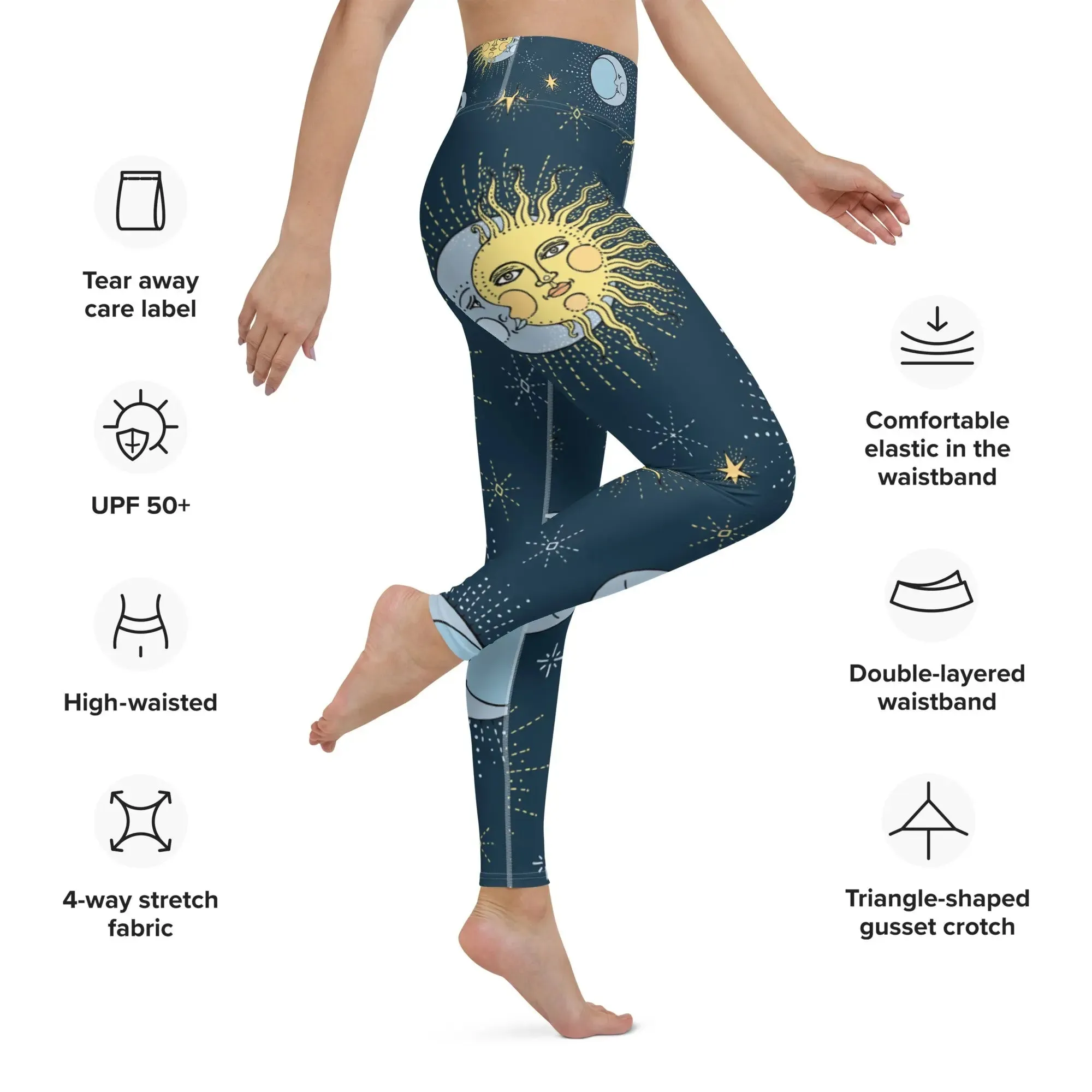 "Sonya My Beautiful Cat" Collection - Long Yoga Leggings