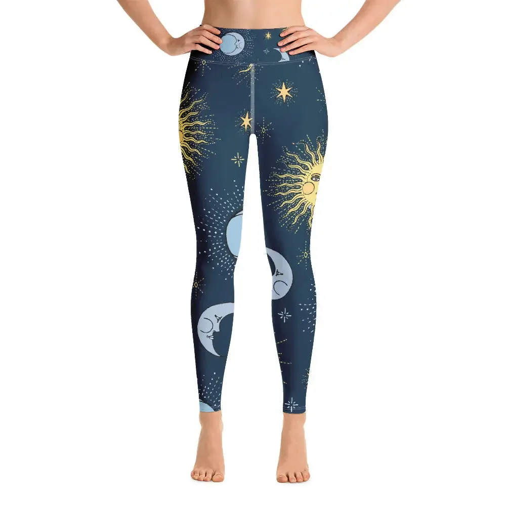 "Sonya My Beautiful Cat" Collection - Long Yoga Leggings