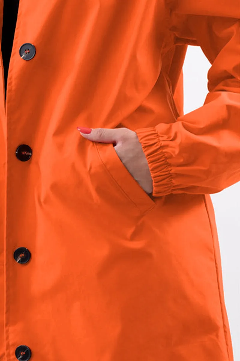 Rachel™ Water-Resistant Oversized Hooded Windbreaker
