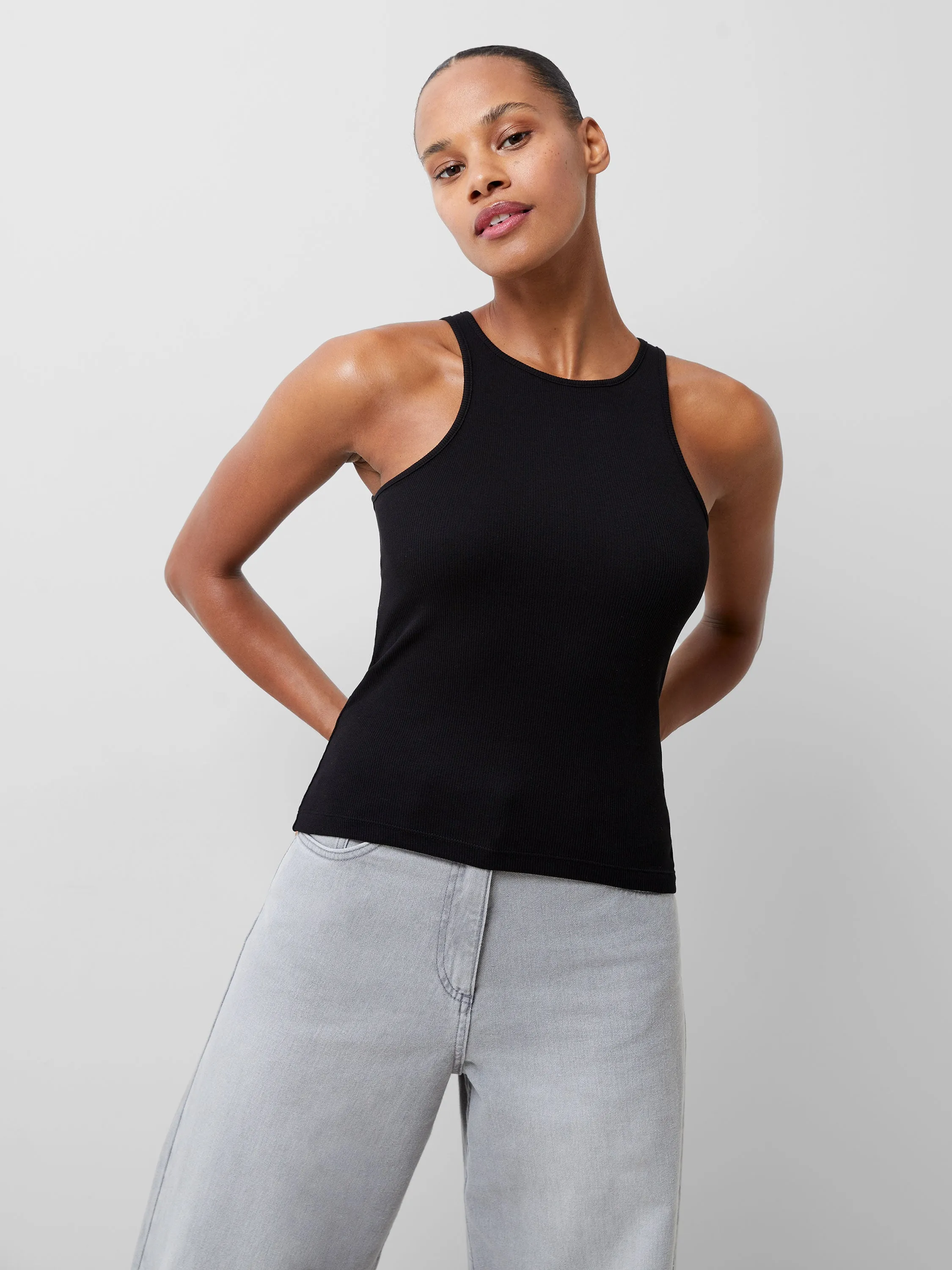 Rassia Sheryle Ribbed Tank Top