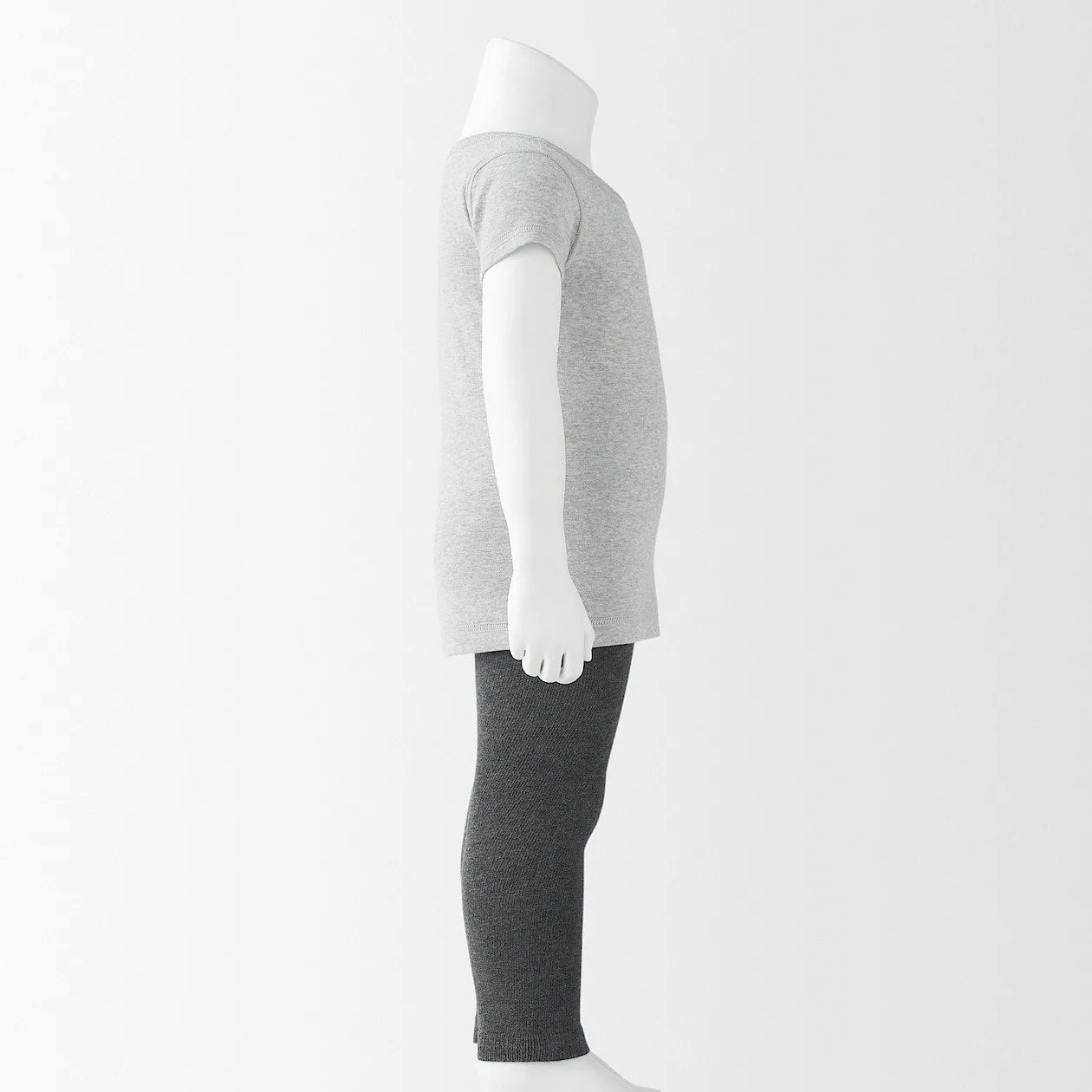 Rib Knit Crewneck T-Shirt (1-4Y)