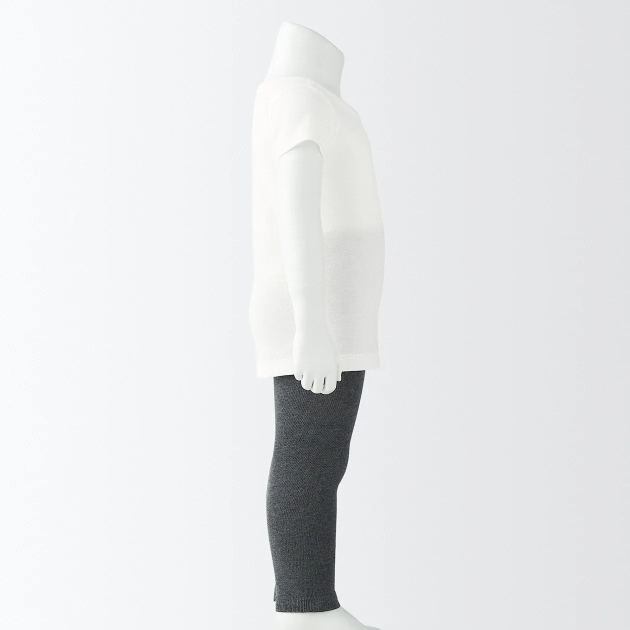 Rib Knit Crewneck T-Shirt (1-4Y)