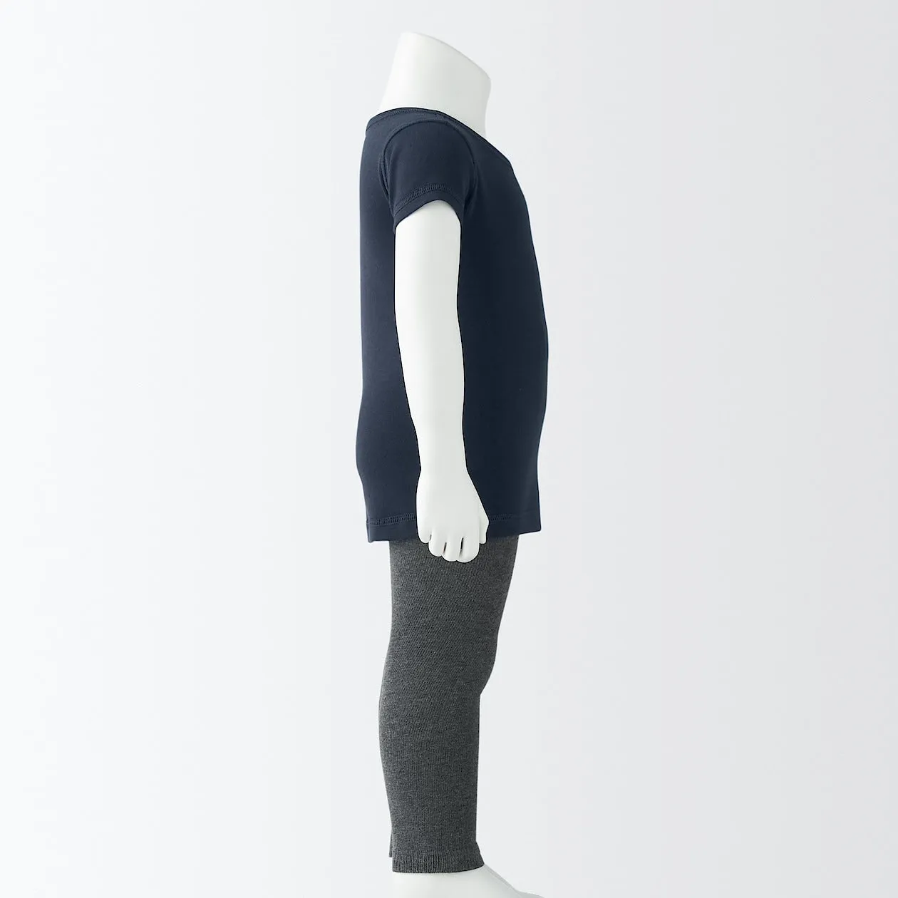 Rib Knit Crewneck T-Shirt (1-4Y)