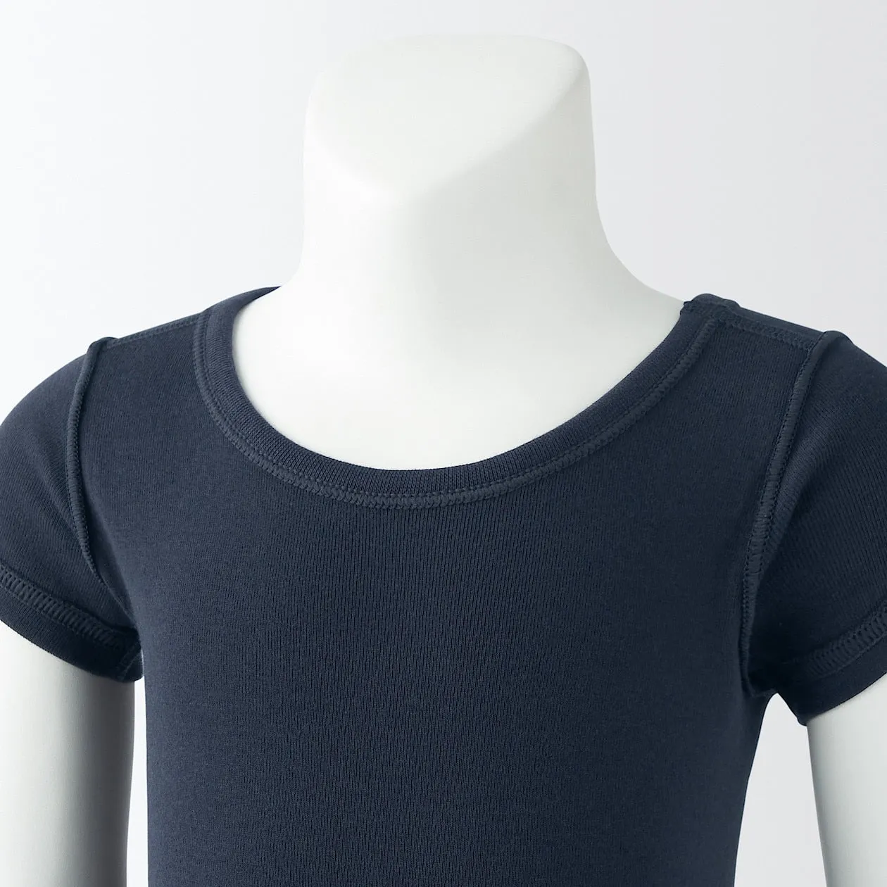 Rib Knit Crewneck T-Shirt (1-4Y)