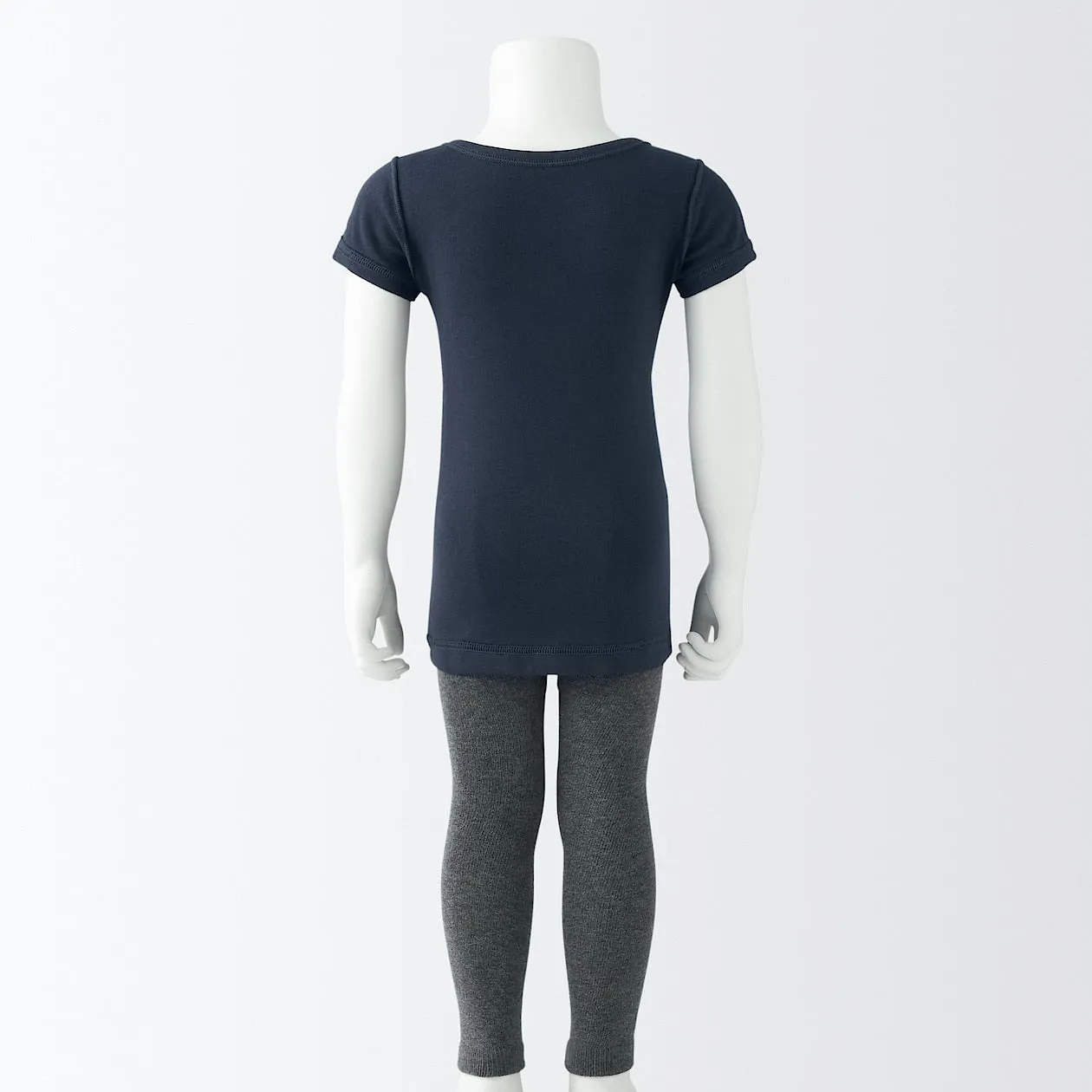 Rib Knit Crewneck T-Shirt (1-4Y)