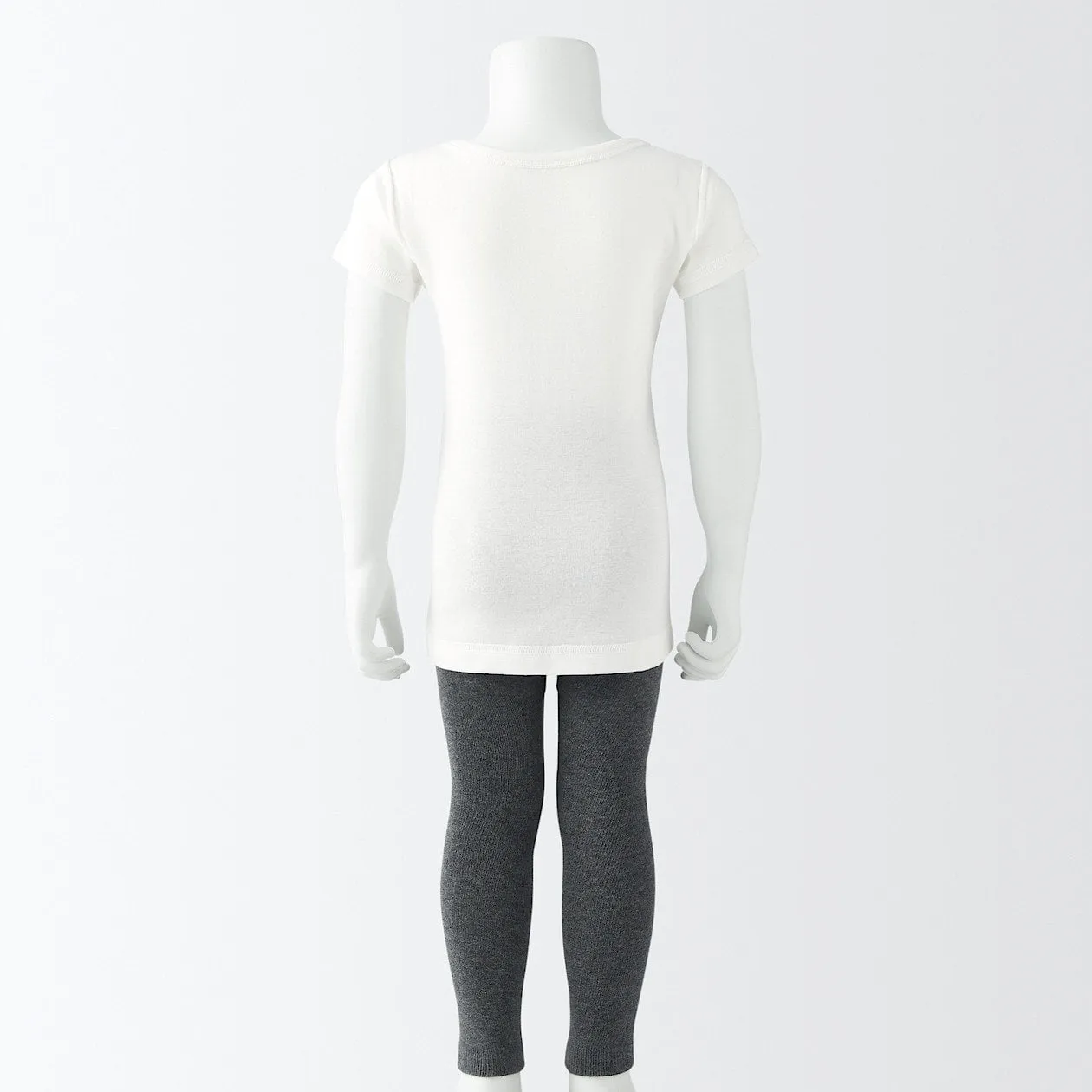 Rib Knit Crewneck T-Shirt (1-4Y)