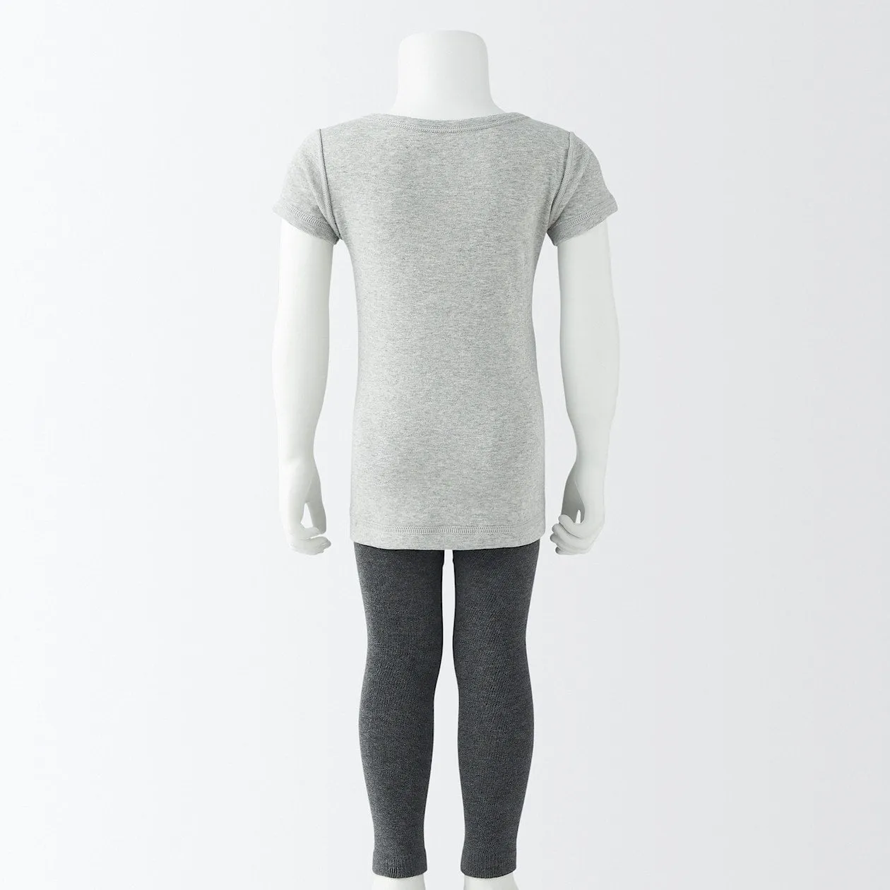 Rib Knit Crewneck T-Shirt (1-4Y)