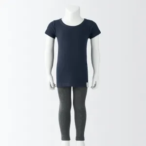 Rib Knit Crewneck T-Shirt (1-4Y)