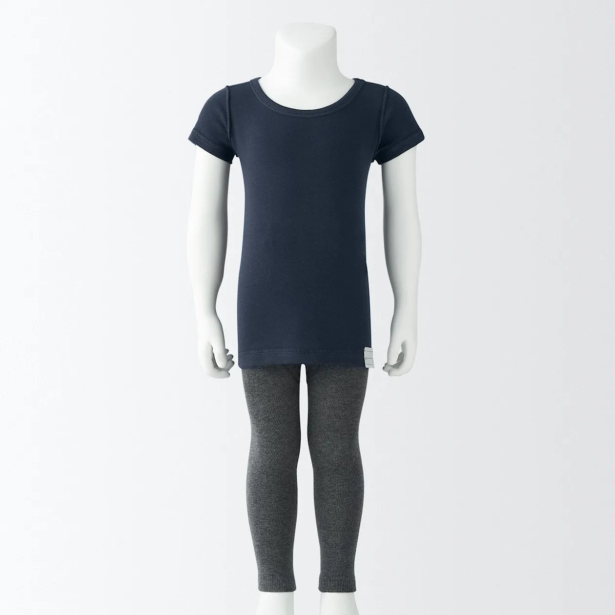 Rib Knit Crewneck T-Shirt (1-4Y)