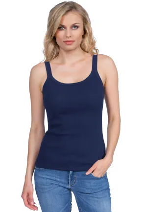 Ribbed Cotton Tank Top